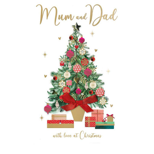Picture of MUM & DAD WITH LOVE AT CHRISTMAS